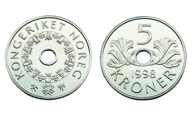 5 corone norvegesi