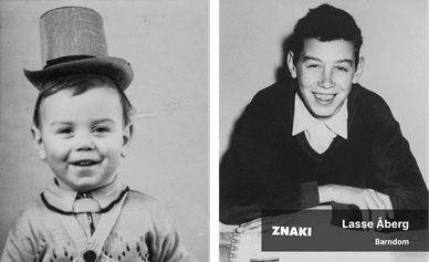 Lasse Åbergs barndom 