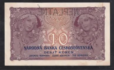 10 korun (1927) 