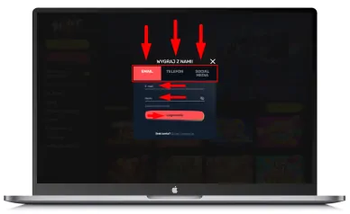 Inne Sposoby na Login w kasynie SlottyWay