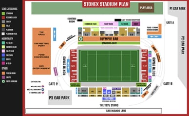 stonex stadium seating plan