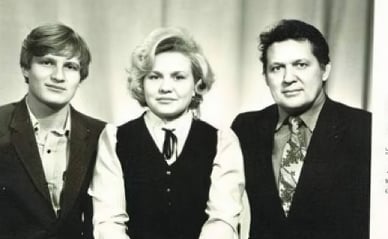 Скрипка з батьками 