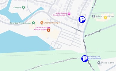 roompot weerterbergen parkeren