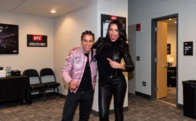 Ciekawostki o Joannie Jędrzejczyk Joanna Jędrzejczyk z Adrianą Limą