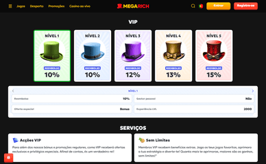 VIP do MegaRich VIP