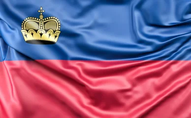 Liechtenstein bandiera bandiera liechtenstein