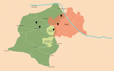 Die verschiedenen Schauplätze des Wienerwald Festivals