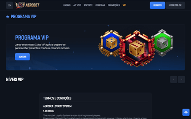 VIP no Aerobet Aerobet VIP