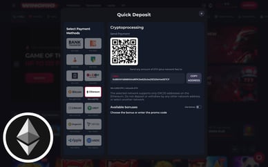 ethereum online casino