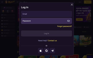 Mama Bet casino inloggen