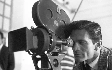 Pasolini sul set