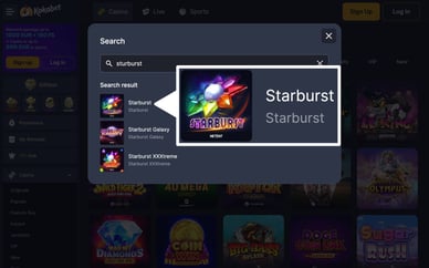 starburst casino