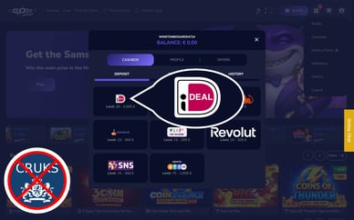 online casino zonder cruks ideal