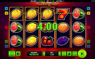 sizzling hot novomatic