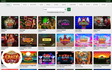 crazy time live casino