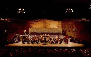 Spettacolo al Ravenna Festival nel 1990 Uno dei primi spettacoli del Ravenna Festival