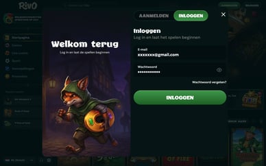 rivocasino inloggen