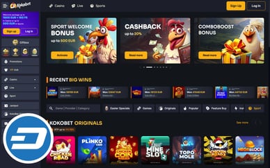 online casino dash