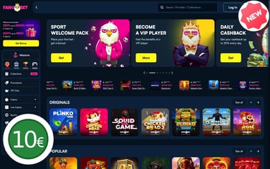 nieuwe casino 10 minimum deposit