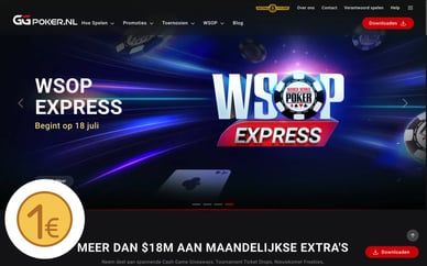 minimum deposit 1 euro casino