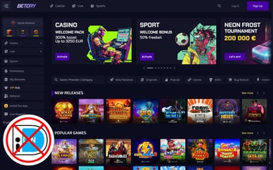 casino zonder idin registratie