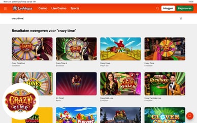 crazy time casino game