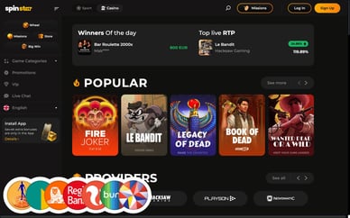 bankoverschrijving casino site