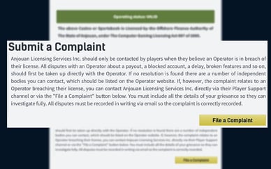 Anjouan casino klachten