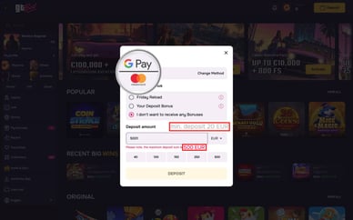 google pay casino nederland