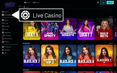 live casino spelen