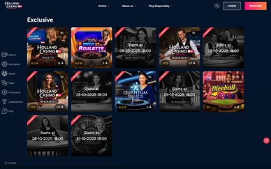 Holland casino live
