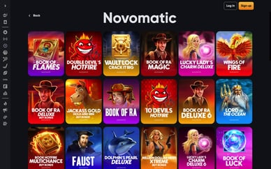 best Novomatic casino