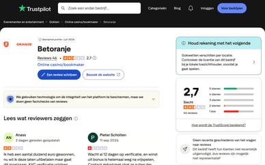 betoranje trustpilot
