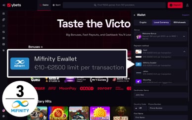 mifinity casino deposit