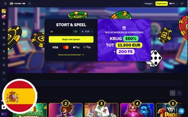 Online casino in Spanje