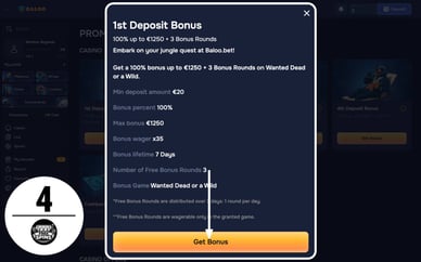 free spins bonus