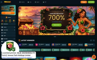 online casino met Anjouan licentie