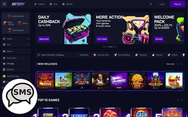 sms betaling casino