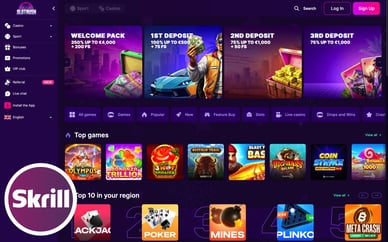 online casino skrill