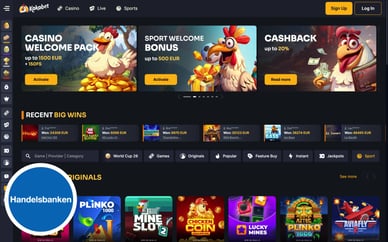 online casino Handelsbanken