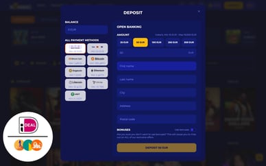 pay and play casino ideal