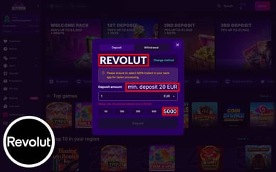 online casino betalingen met revolut