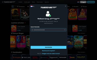tweed bet casino inloggen