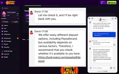 luckygans contact