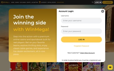 winmega login