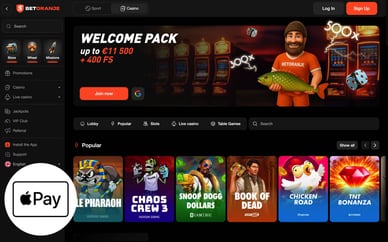 casino met apple pay