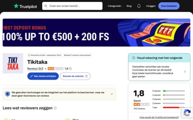 tikitaka trustpilot