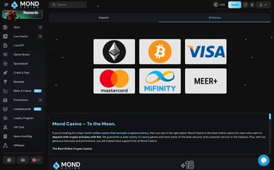 mondcasino uitbetaling