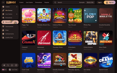 Mini jogos casino Ludios Mini jogos