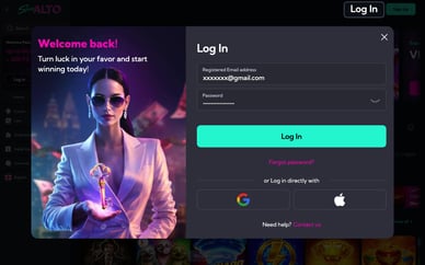spinalto casino login
